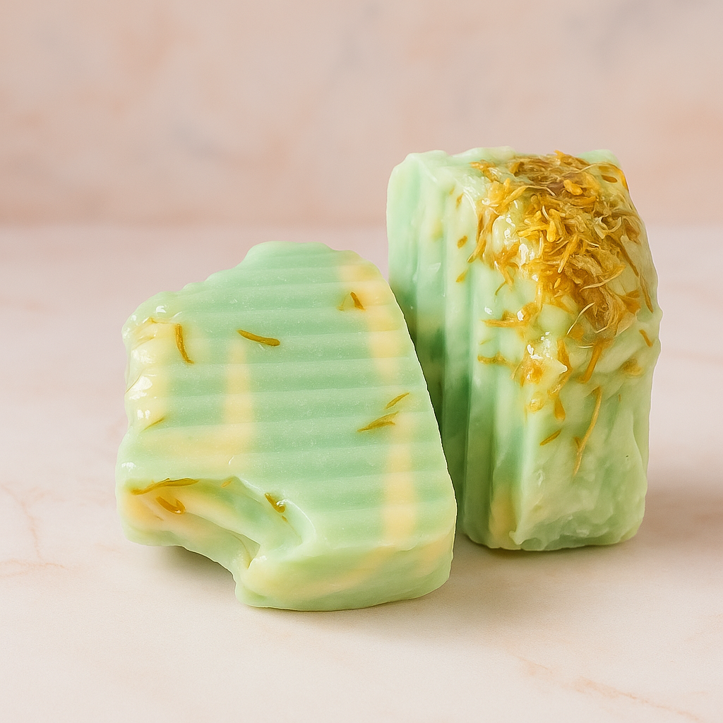 Calendula & Pure Mint Soap 130g – Fragrance-Free for Sensitive Skin