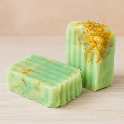 Calendula & Pure Mint Soap 130g – Fragrance-Free for Sensitive Skin
