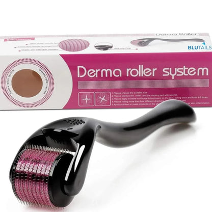Titanium Facial Dermaroller 0.5 mm | Microneedling for Radiant Skin - shovota