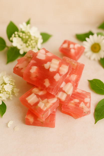 Watermelon & Coconut Soap – Tropical Hydration & Nourishment