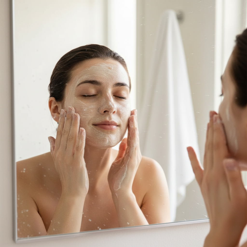 Gentle Face Cleansing