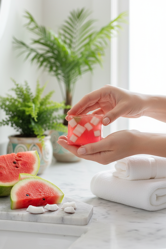 Holding with Tropical Ingredients