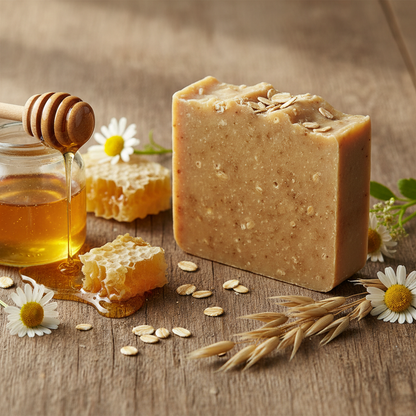 Jabón de Avena y Miel - Vista principal