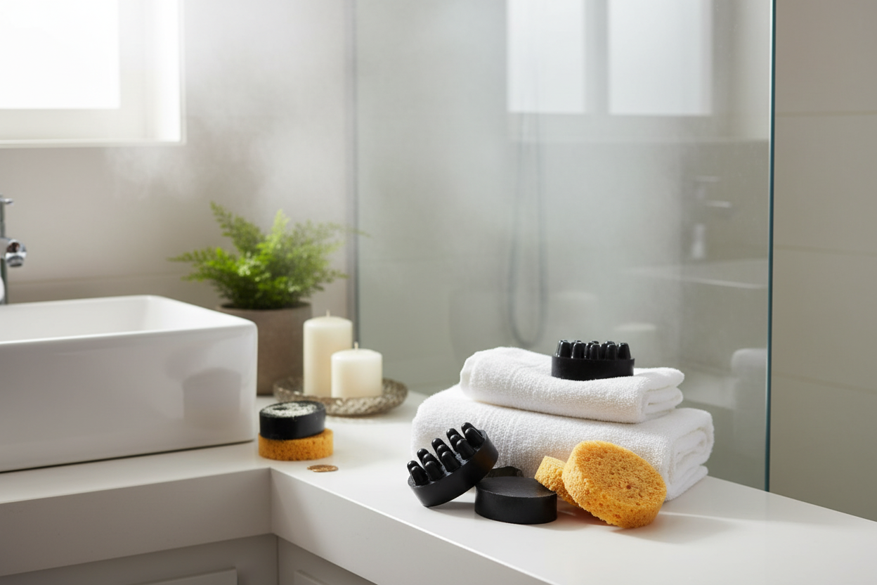 Spa Bathroom Setting