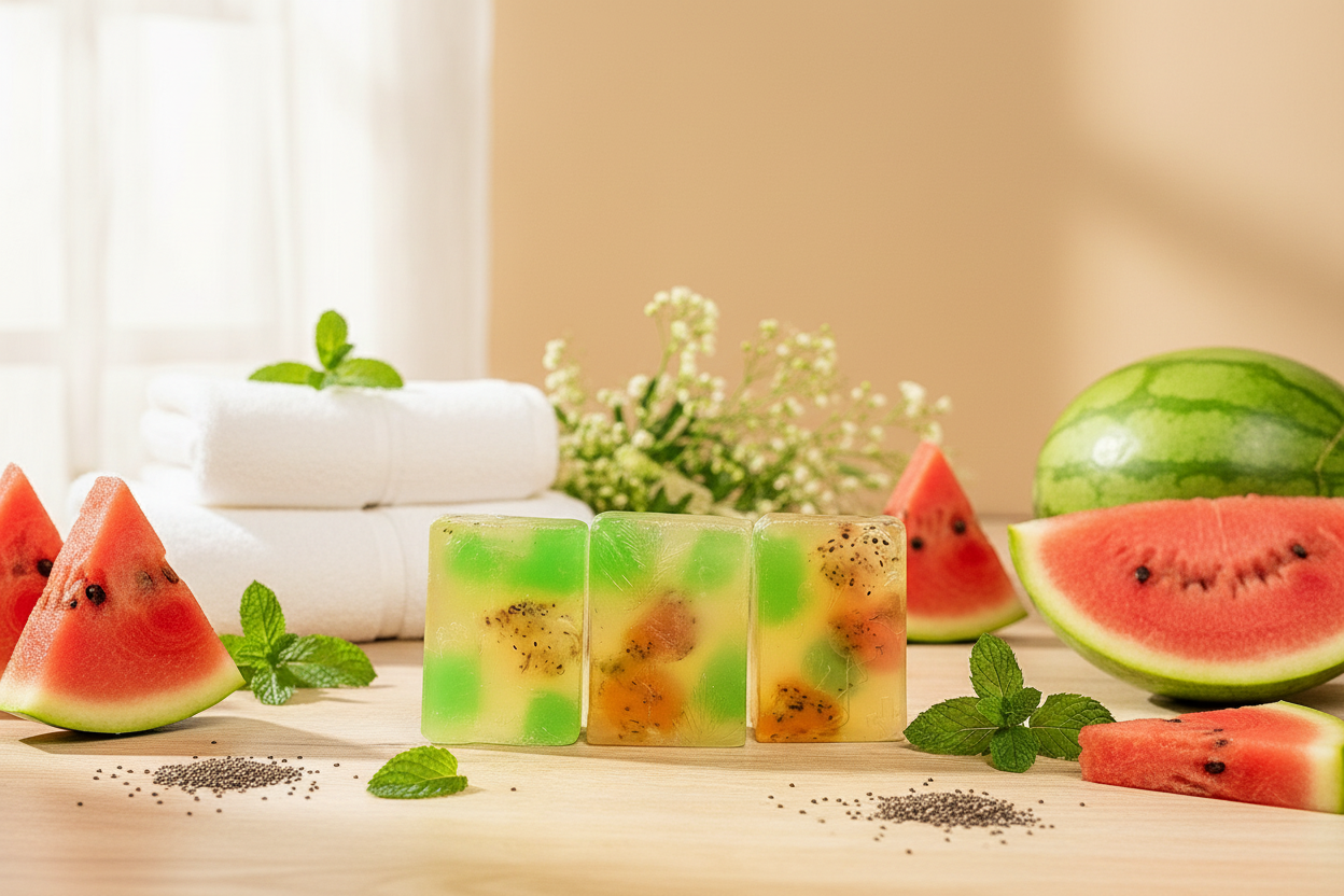 Vibrant Bathroom Setting